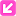 Arrow 1 Down Left Icon 16x16 png